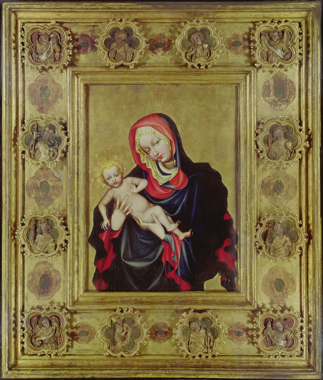 Madonna di Saint-Guy, c.1392-96 da Czech School
