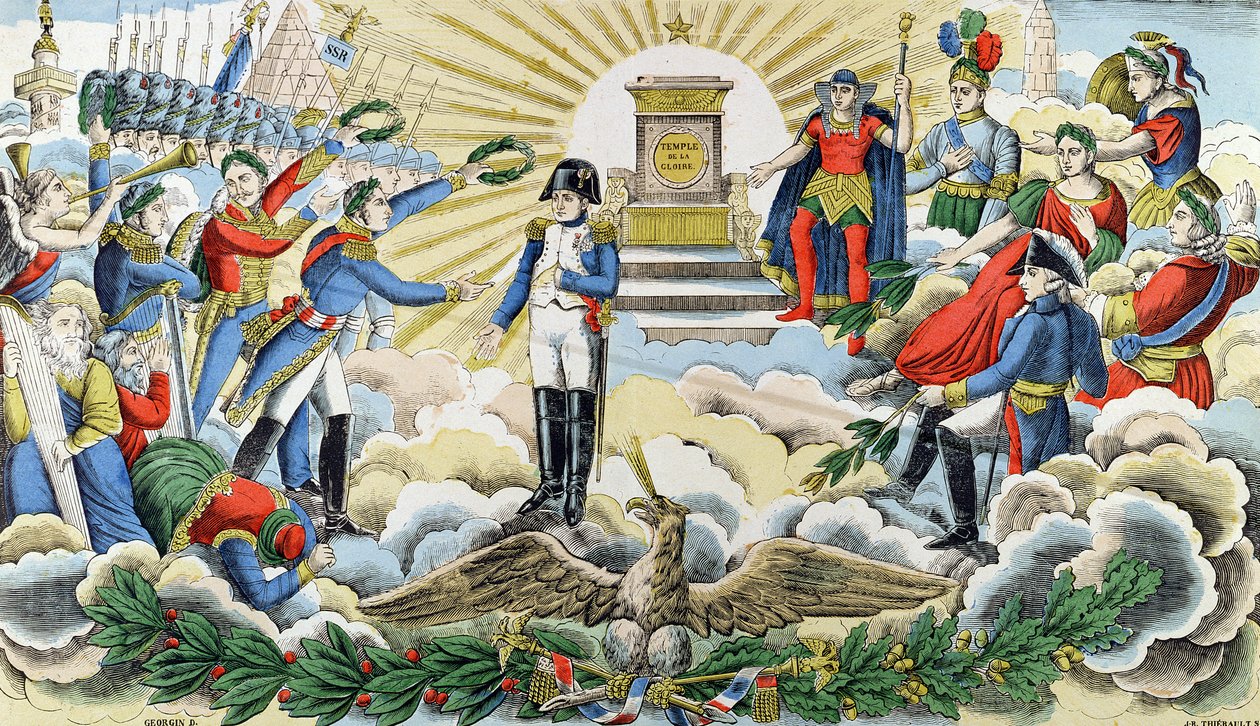 Apoteosi di Napoleone I da D. Georgin
