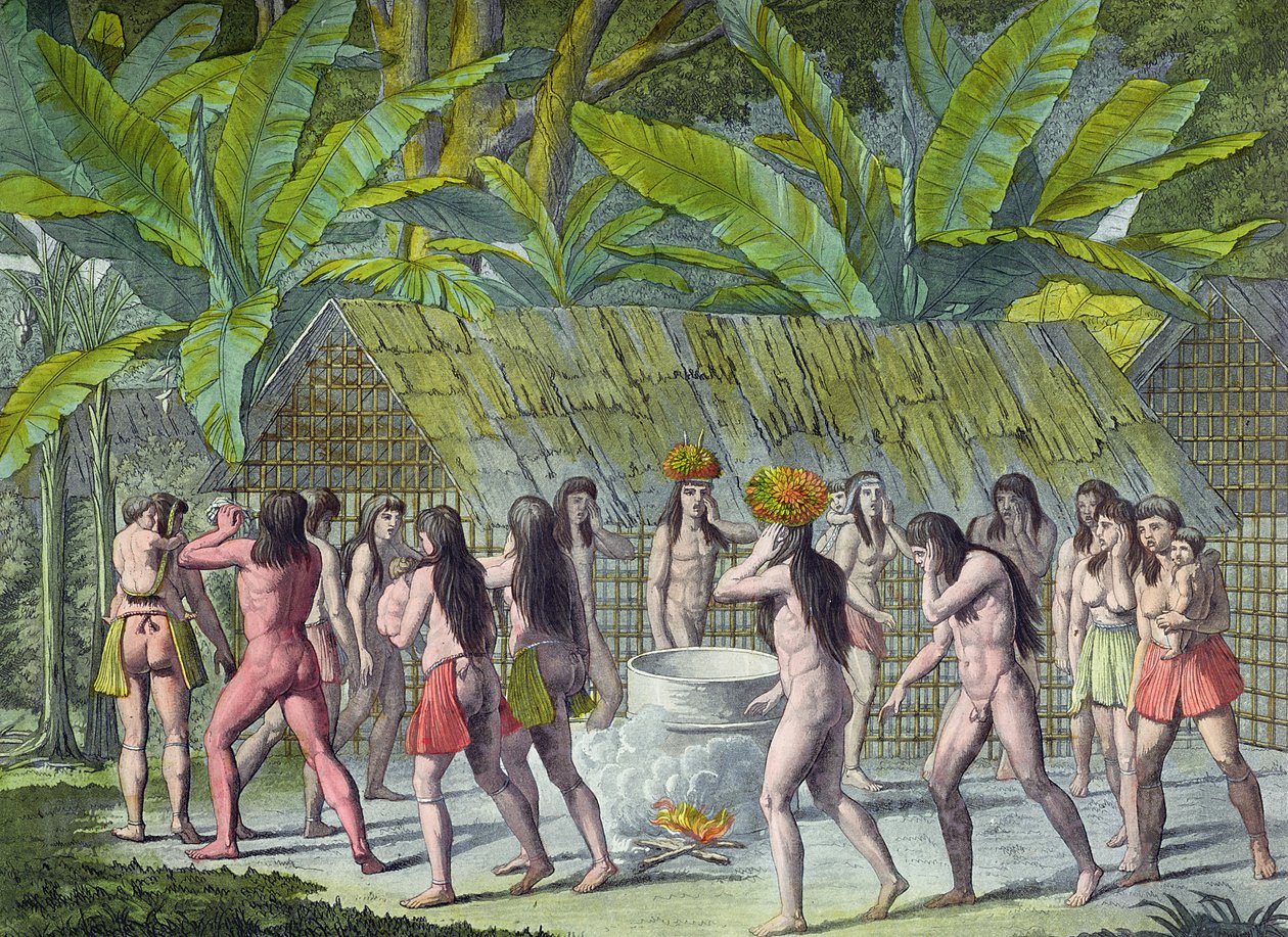Danza degli indiani Camacani, Brasile, da 