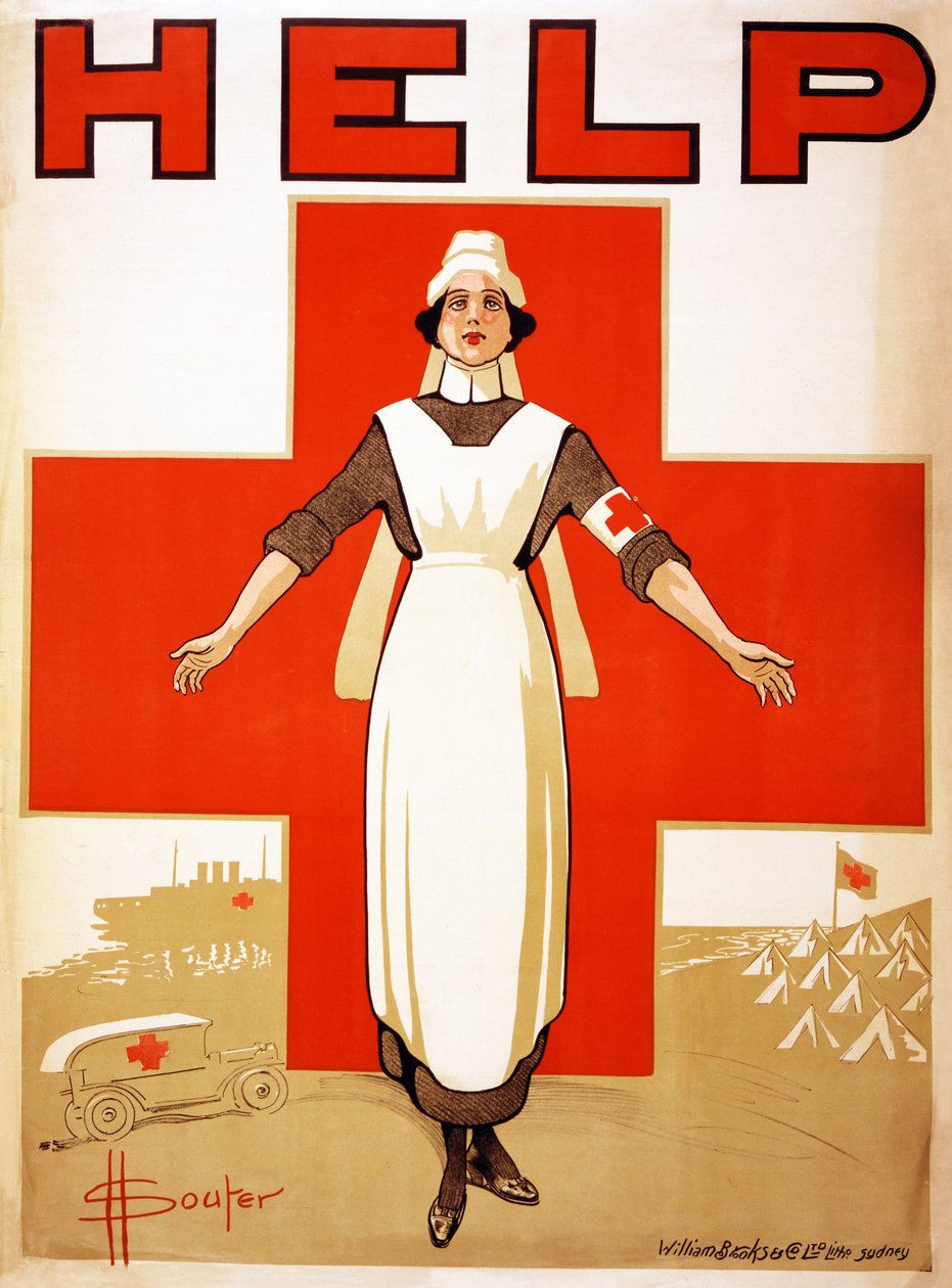 Aiuto, 1918 da D. H. Souter