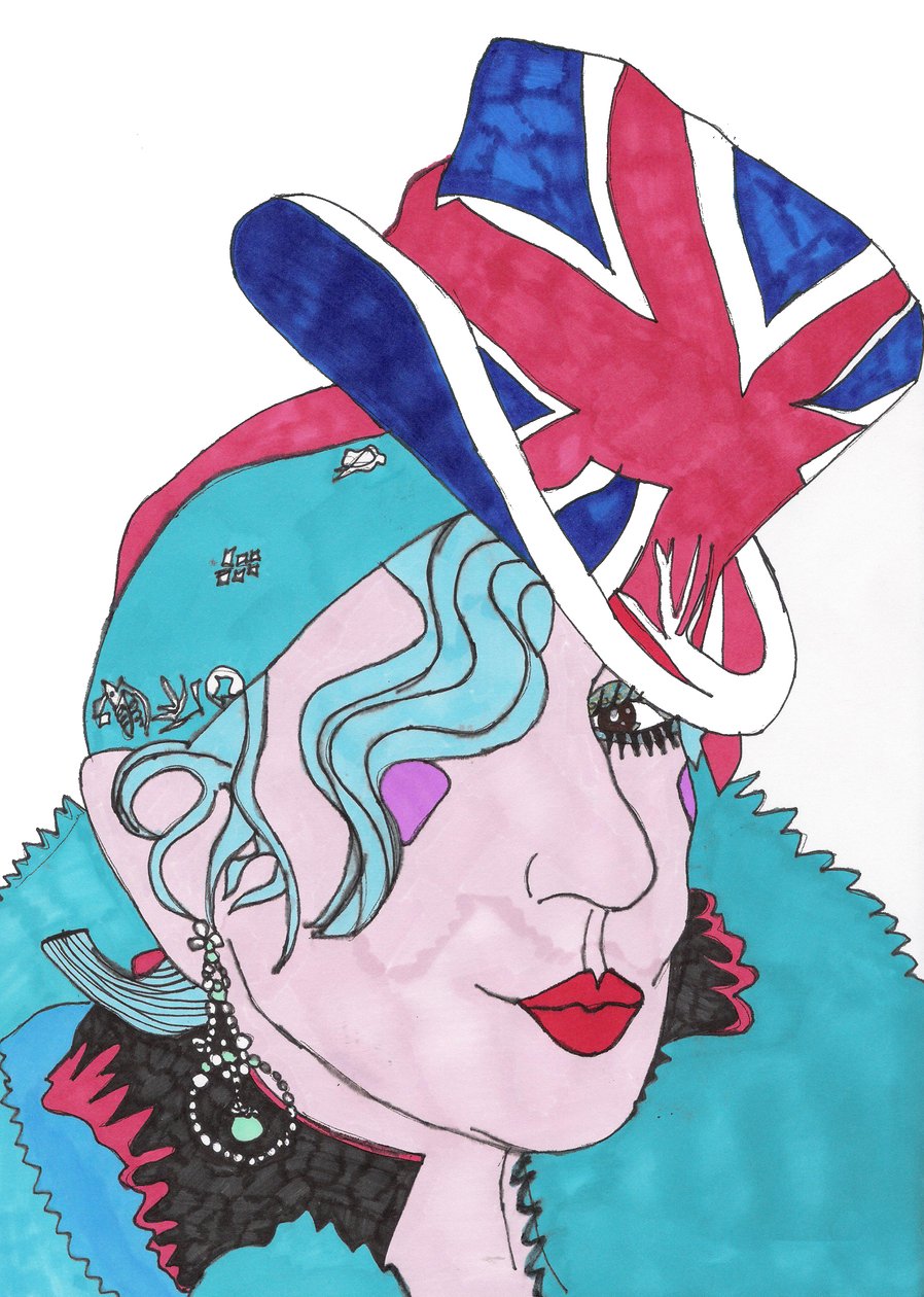 Anna Piaggi da Daisy de Villeneuve