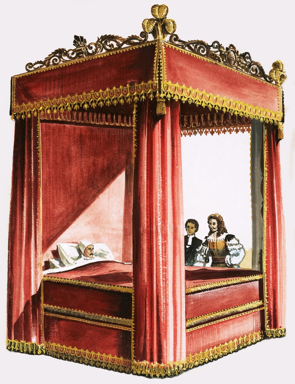Letto a baldacchino da Dan Escott