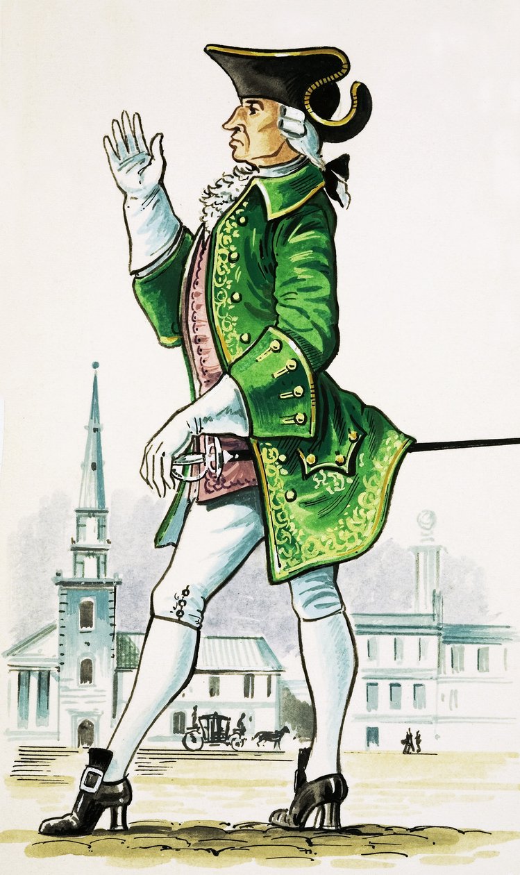 Gentiluomo del 1750 circa da Dan Escott
