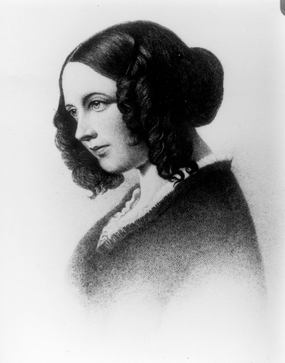 Catherine Dickens, 1848 da Daniel Maclise