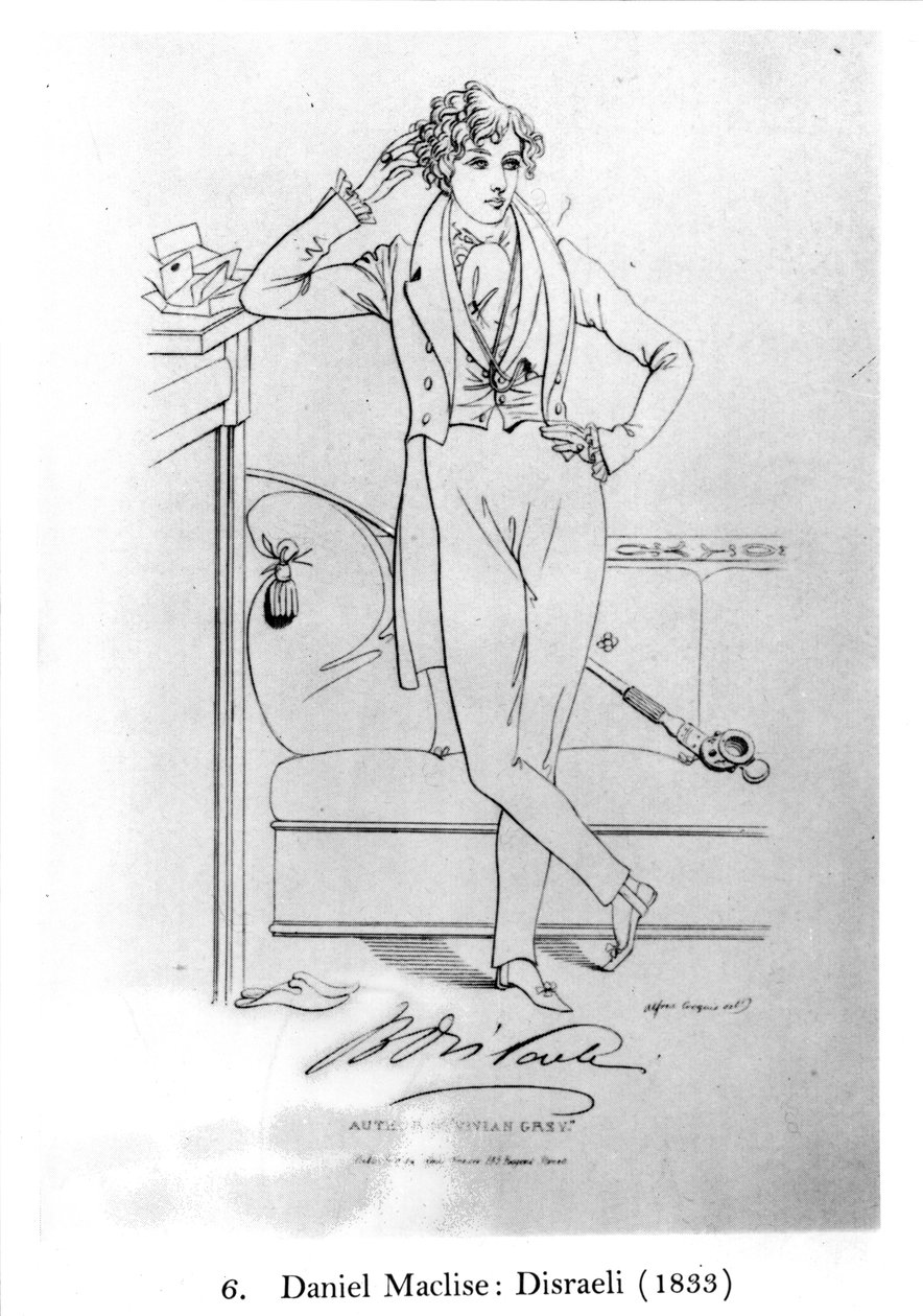 Ritratto di Benjamin Disraeli, autore di 