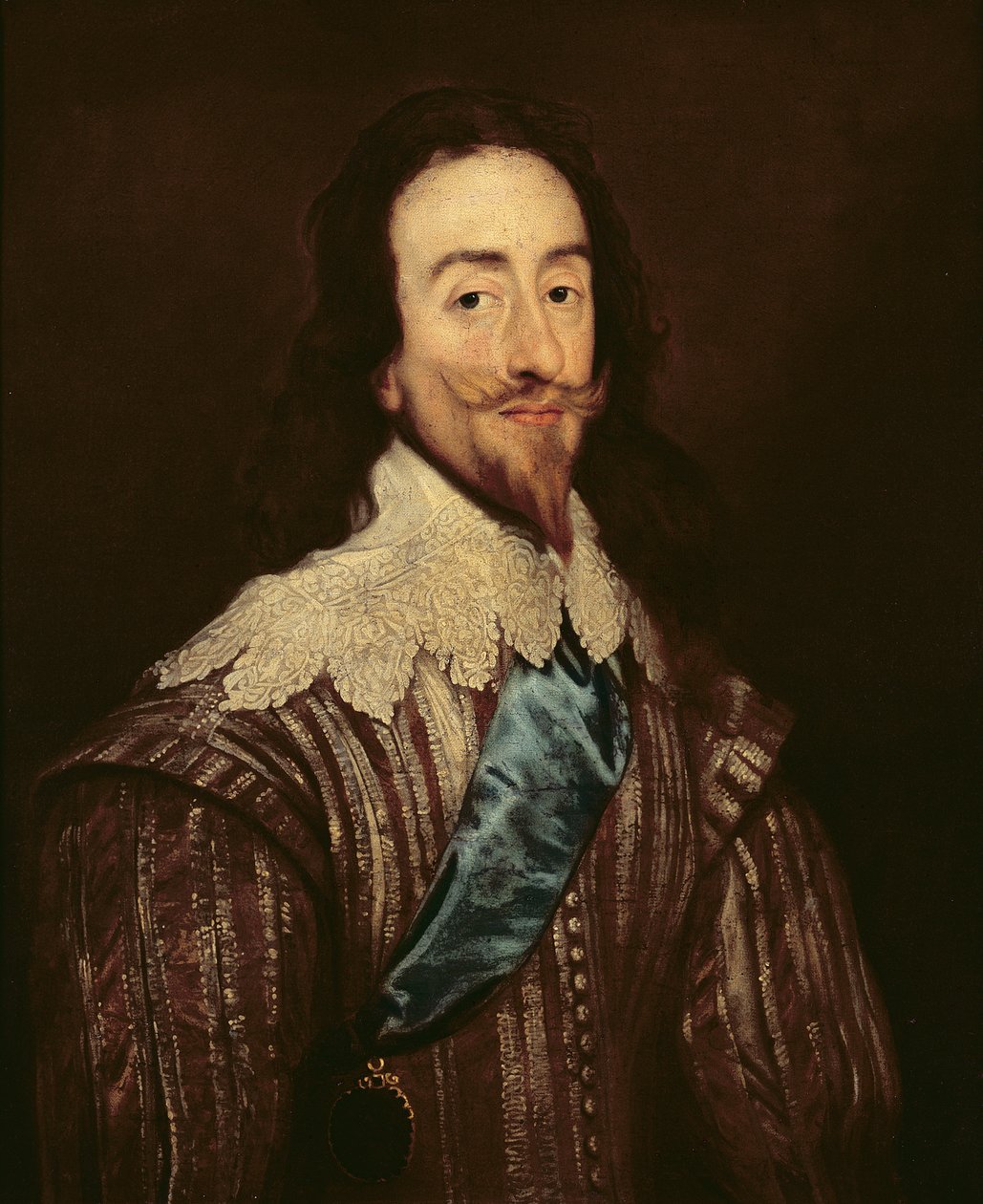 Carlo I (1600-49) da Daniel Mytens