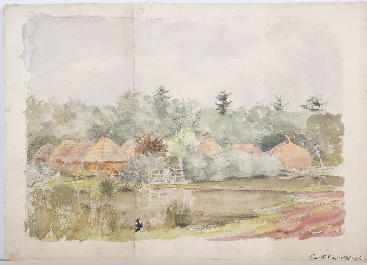 Castle Carrock, 1898 da Daniel Oliver