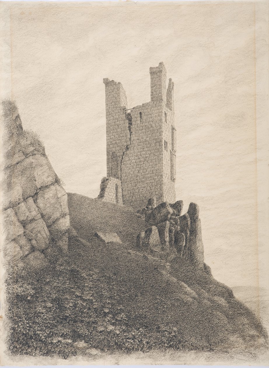 Torre di Lilburn, Northumberland, c.1916 da Daniel Oliver