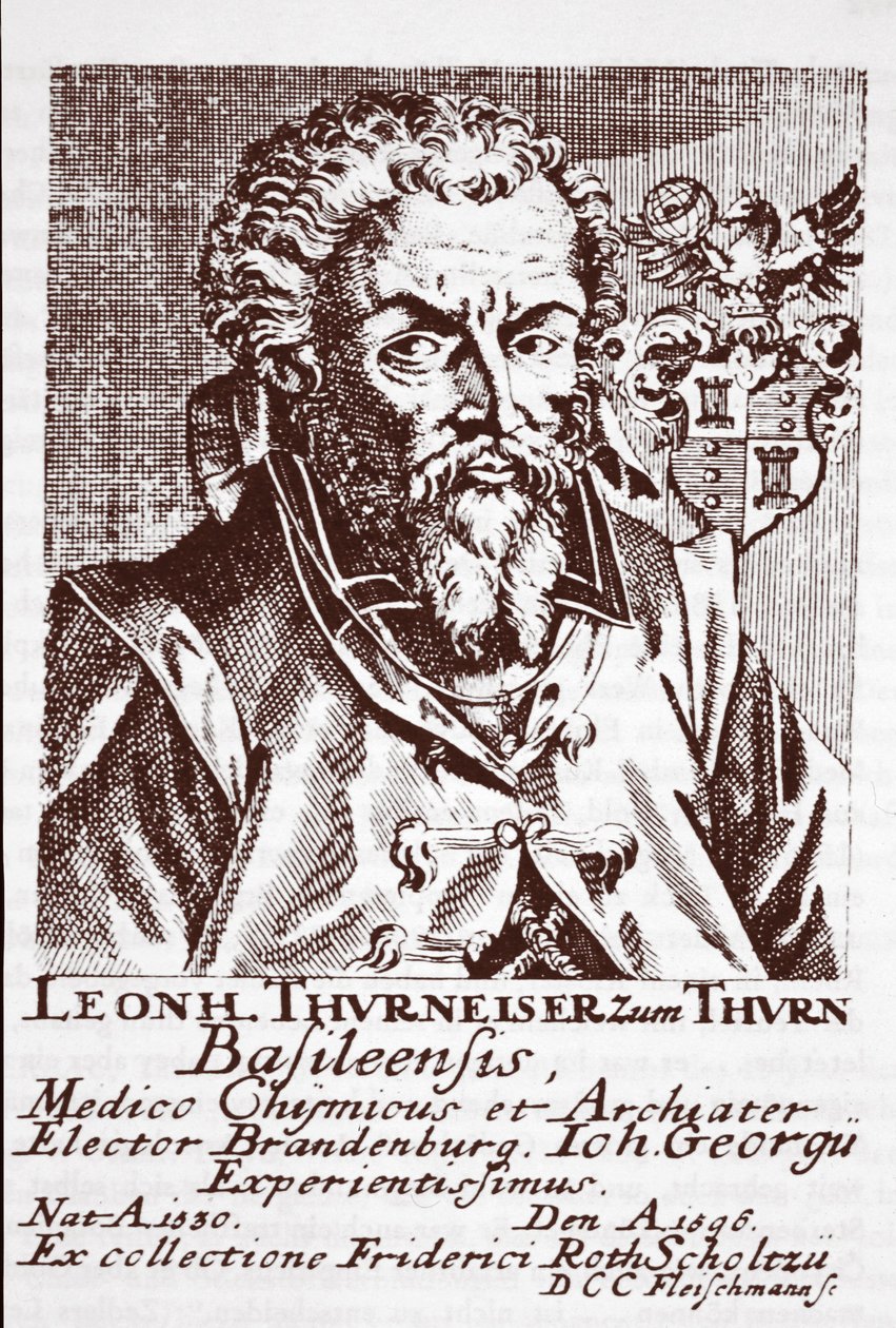 Leonhard Thurneysser zum Thurn, da Quinta Essentia, c.1569 da Daniel Seidel