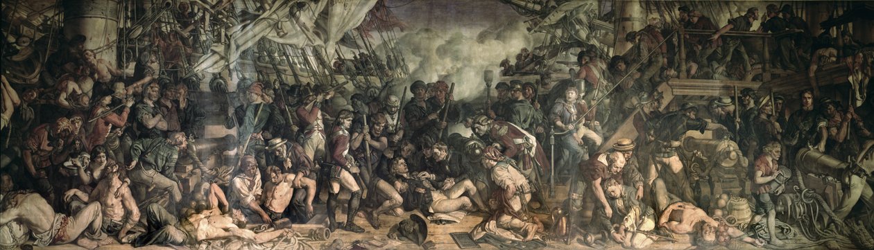La Morte di Nelson da Daniel Maclise