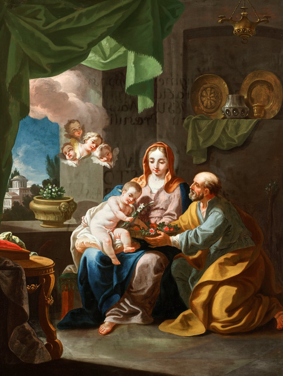 La Sacra Famiglia da Daniel Gran