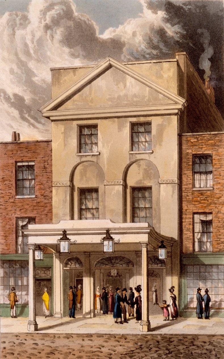 Anfiteatro di Astley, 1826 da Daniel Havell