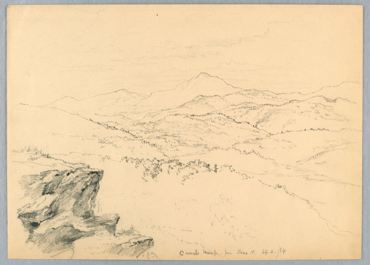 Camels Hump da Stowe, Vermont da Daniel Huntington