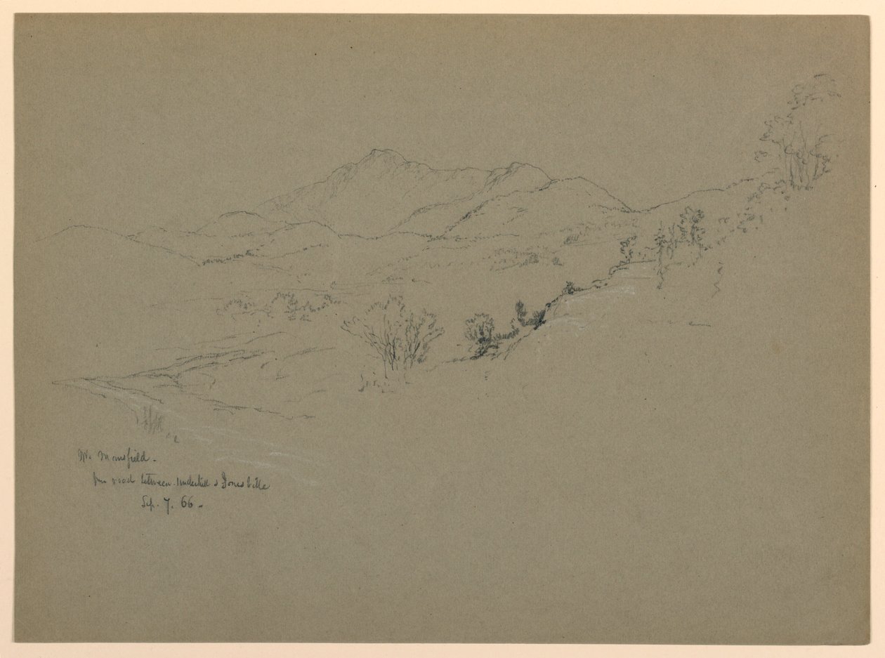 Monte Mansfield, Vermont da Daniel Huntington