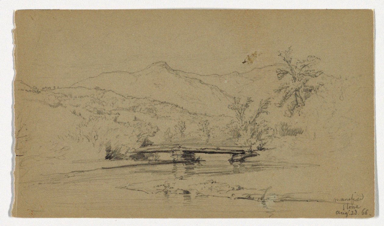 Monte Mansfield a Stowe, Vermont da Daniel Huntington