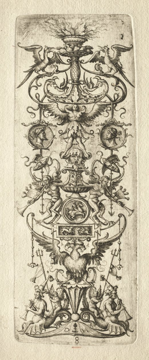 Filetto ornamentale da Daniel I Hopfer
