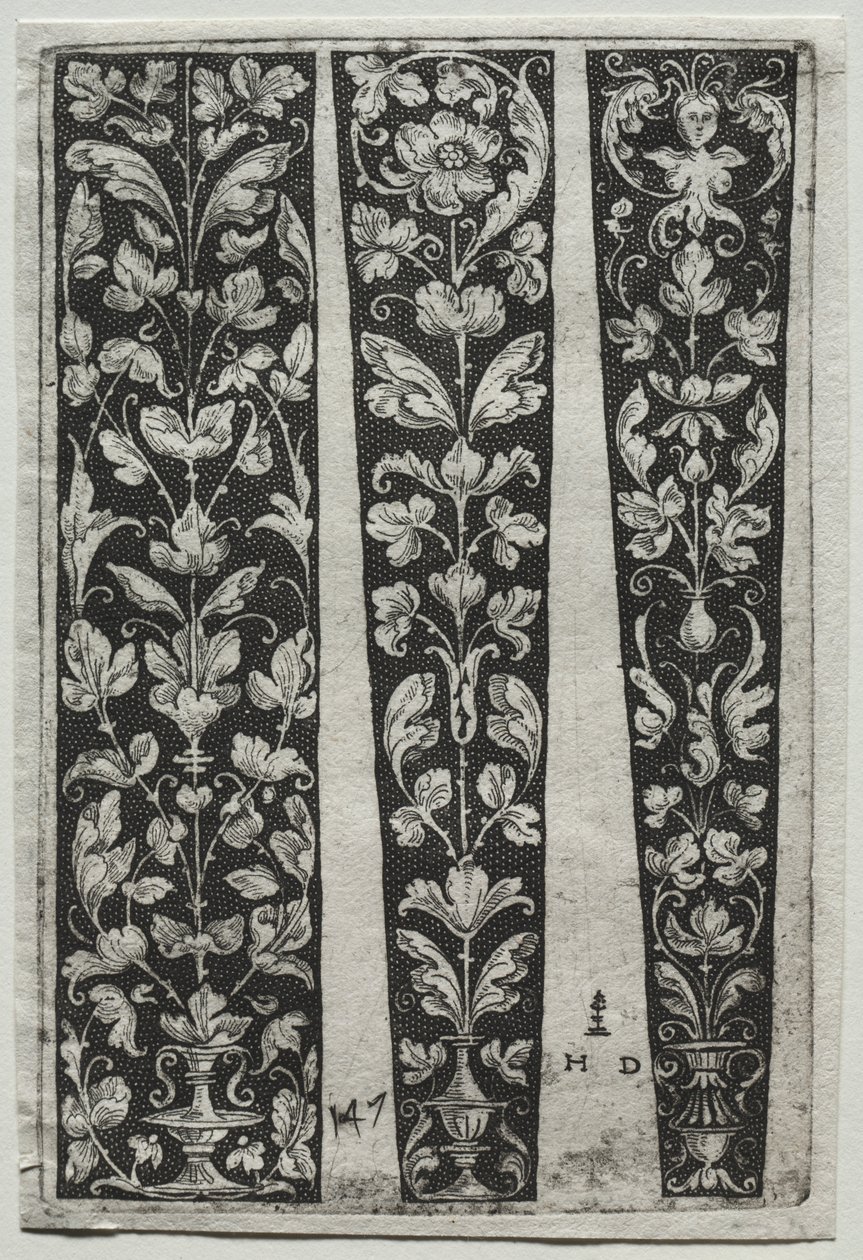 Ornamento filetto da Daniel I Hopfer