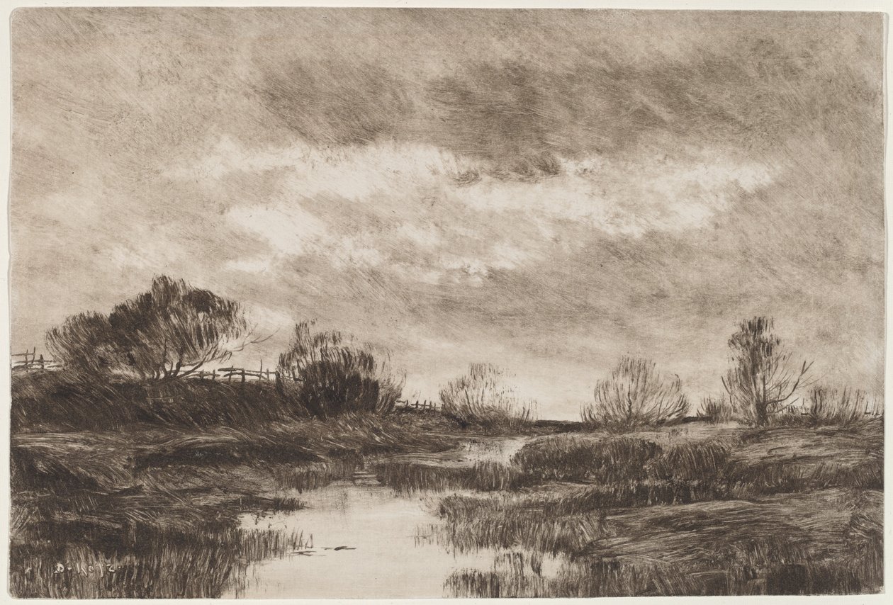 Paesaggio pastorale con un ruscello da Daniel Kotz