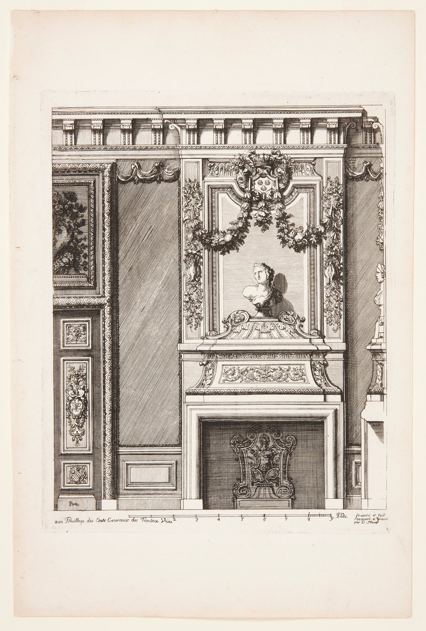 Palazzo De Voorst, scala da Daniel Marot