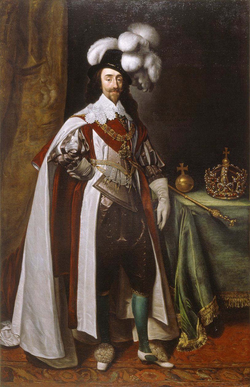 Carlo I da Daniel Mytens