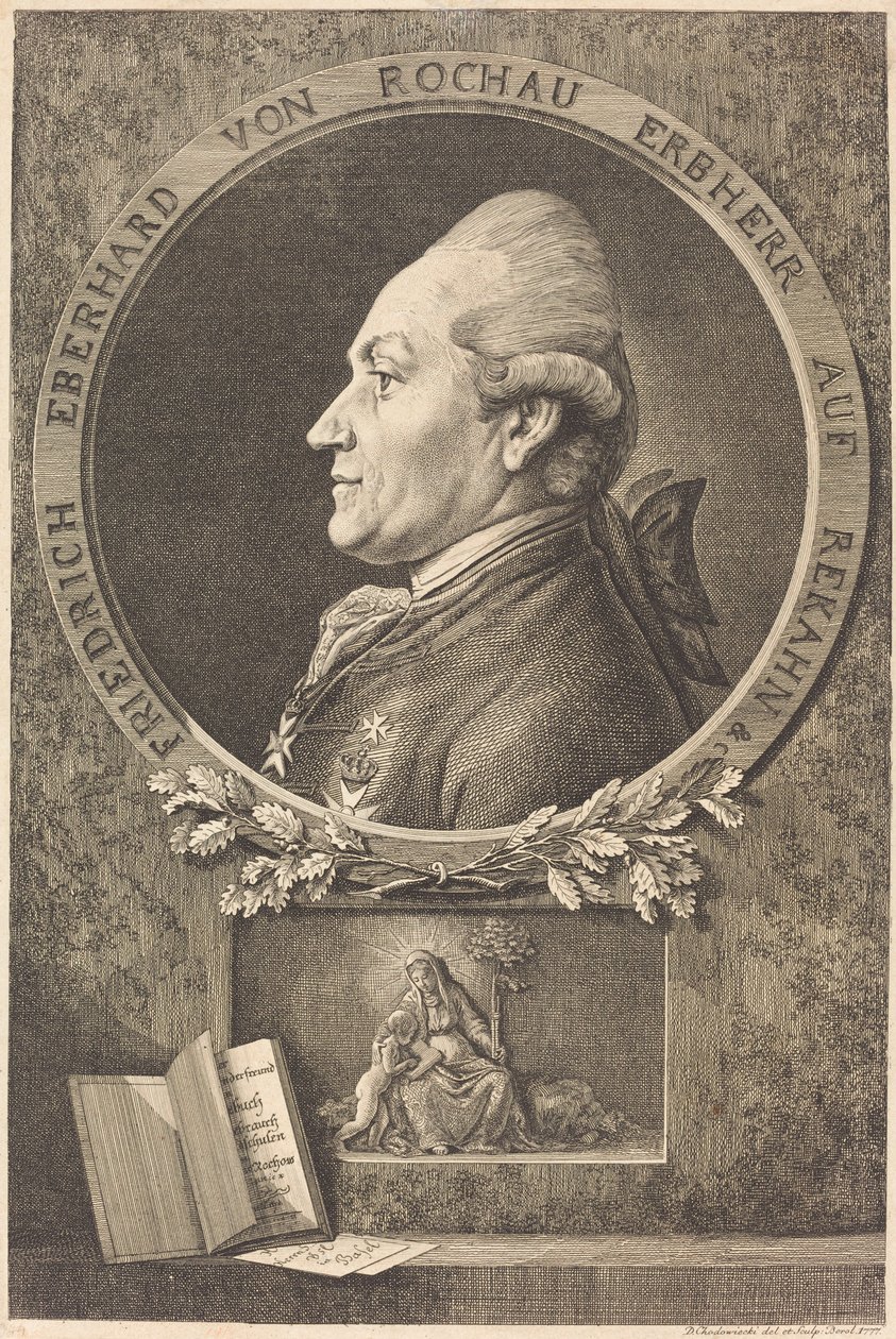 F.E. von Rochow da Daniel Nikolaus Chodowiecki