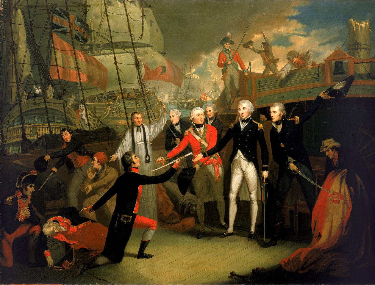 Horatio Nelson (1758-1805) da Daniel Orme