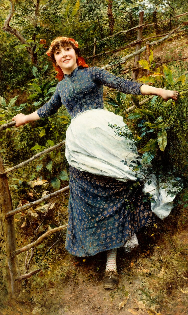 Una follia estiva, 1880 da Daniel Ridgway Knight