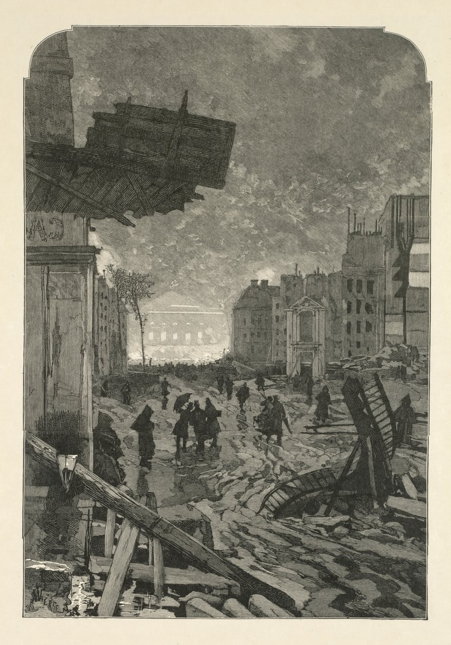 Demolizione, 1869 da Daniel Urrabieta Vierge