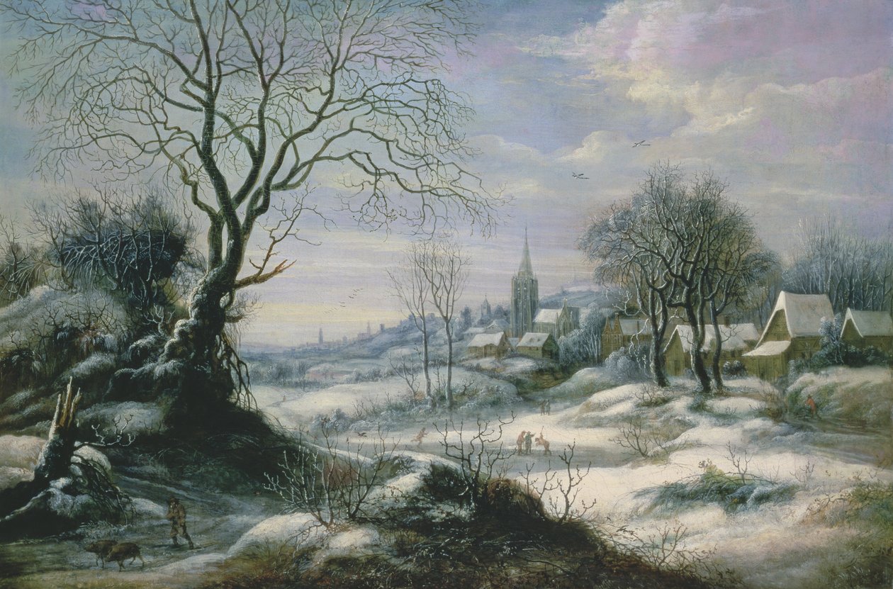 Paesaggio invernale da Daniel van Heil