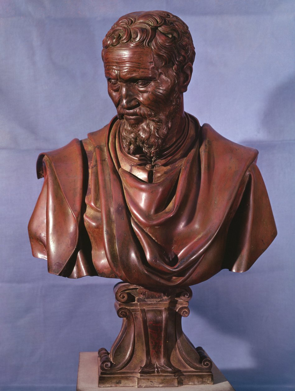 Busto di Michelangelo Buonarroti (1475-1564) da Daniele da Volterra