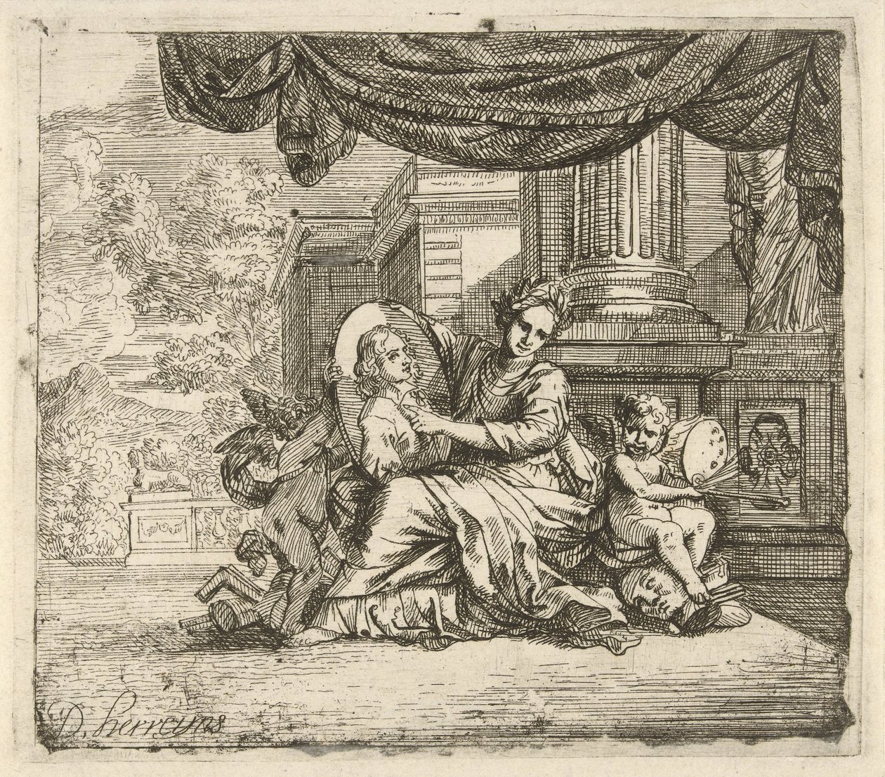 Allegoria della pittura da Daniël Herreyns (I)
