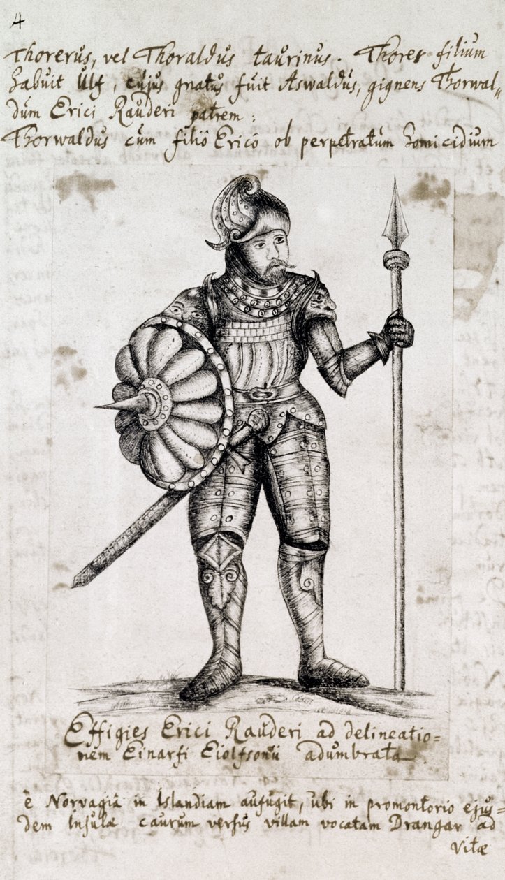 Erik il Rosso (950-10034) da Danish School