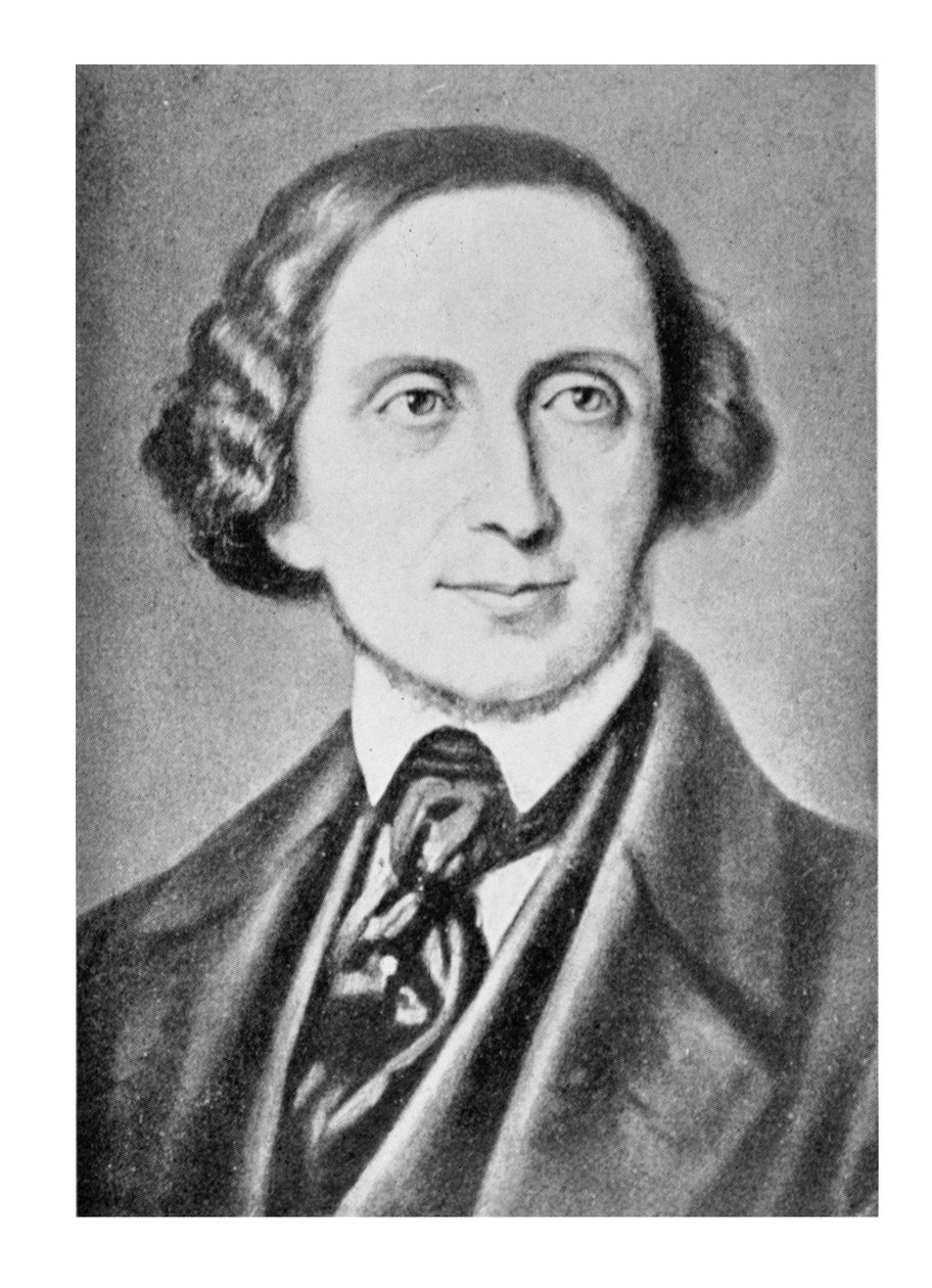 Ritratto di Hans Christian Andersen (1805-75) da Danish School