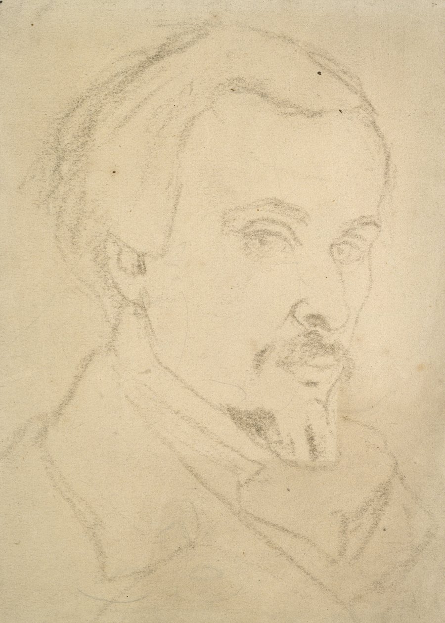 Autoritratto da Dante Gabriel Charles Rossetti