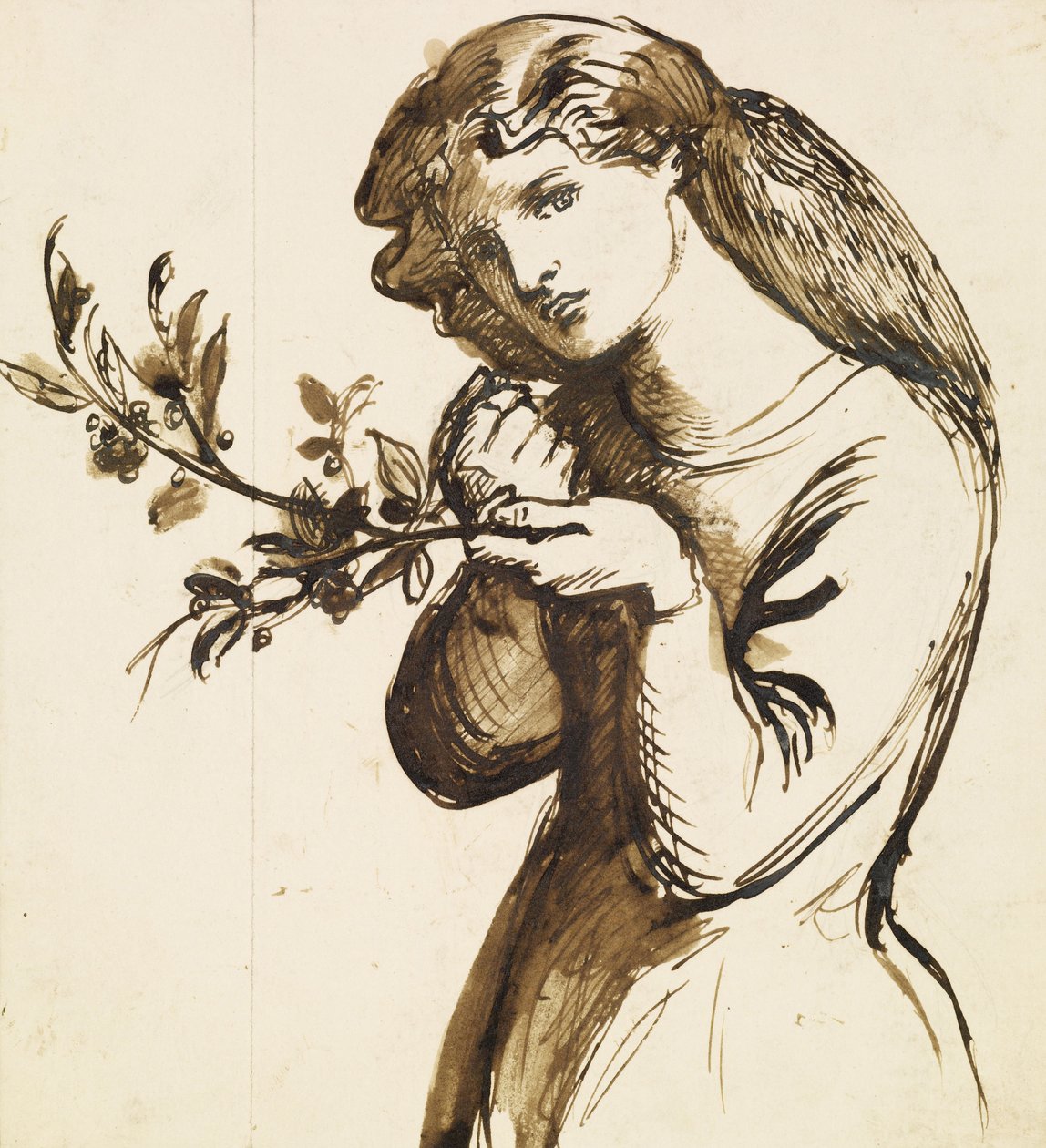 Femmina da Dante Gabriel Charles Rossetti