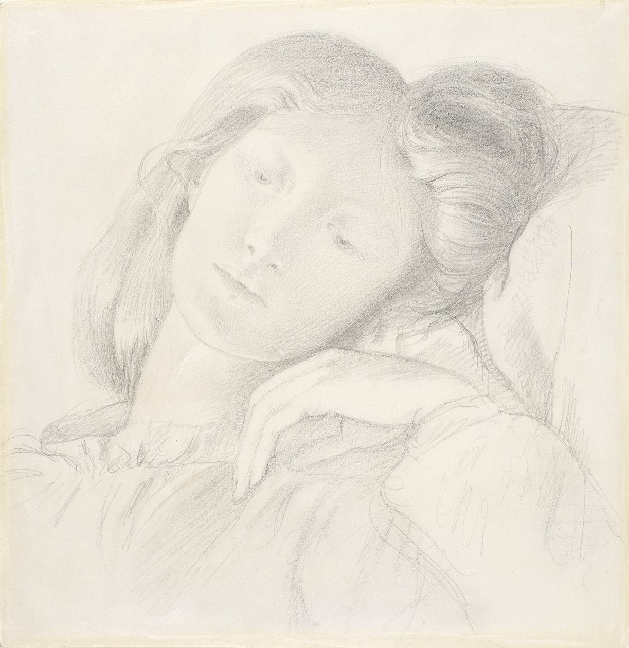 No.0684 Elizabeth Siddal, c.1860 da Dante Gabriel Charles Rossetti