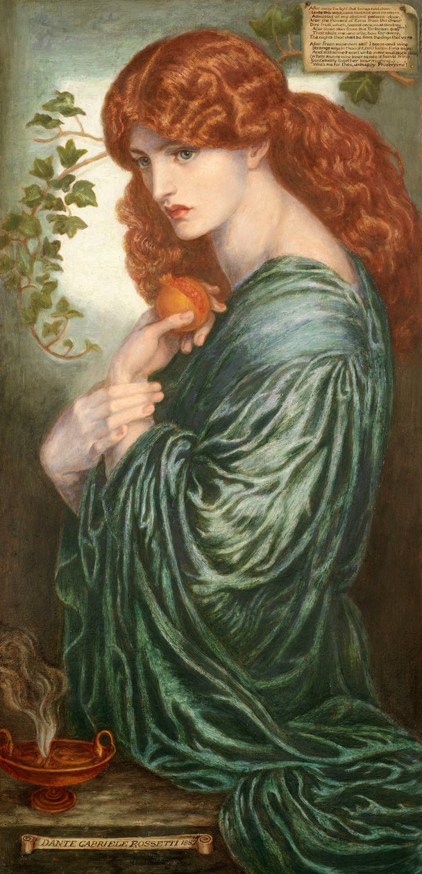 Proserpina da Dante Gabriel Charles Rossetti
