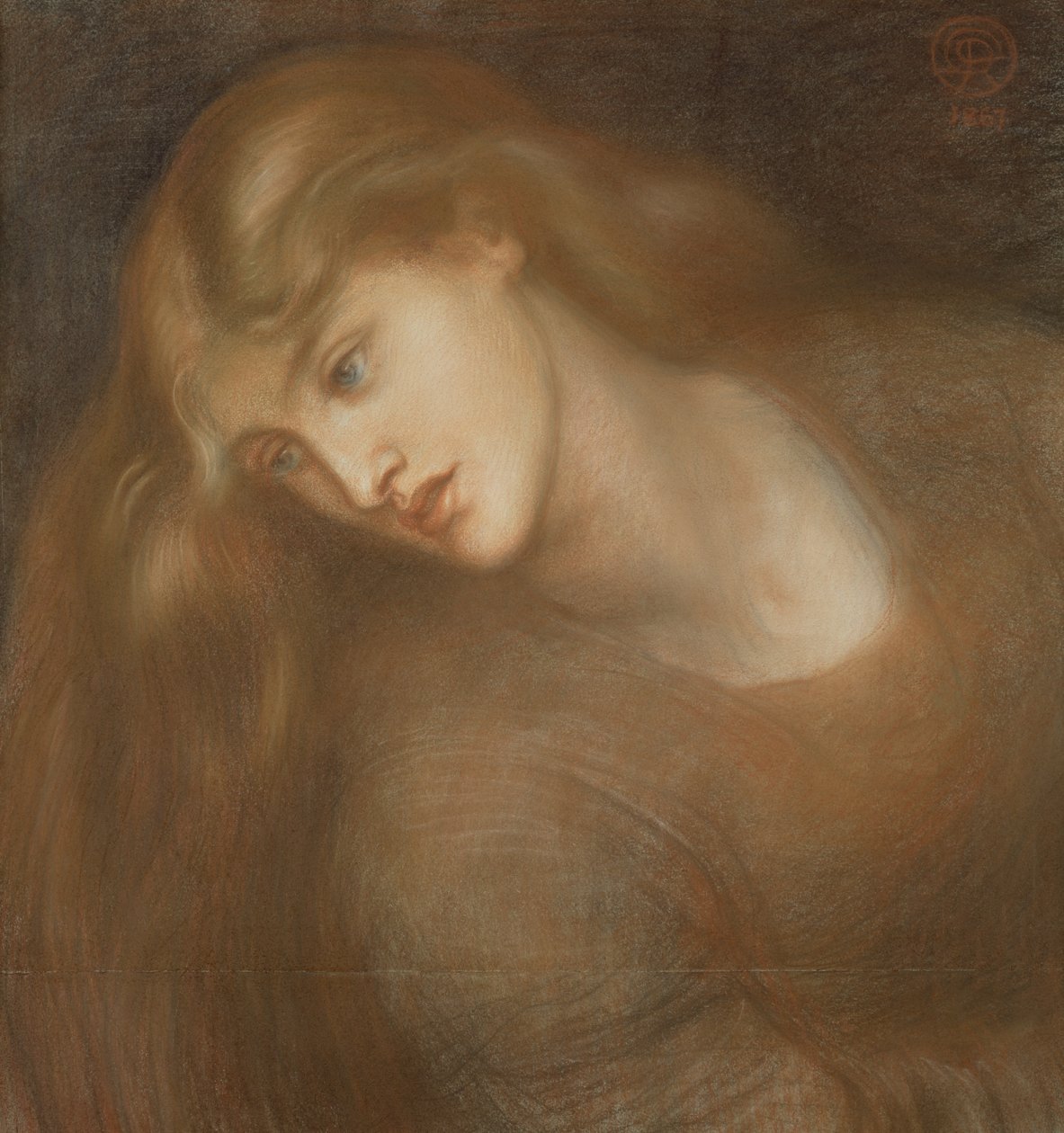Aspetto di Medusa da Dante Gabriel Charles Rossetti