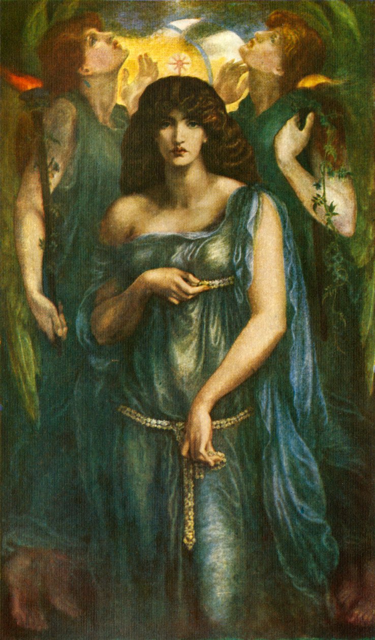 Astarte Syriaca, 1877, c1912 da Dante Gabriel Charles Rossetti