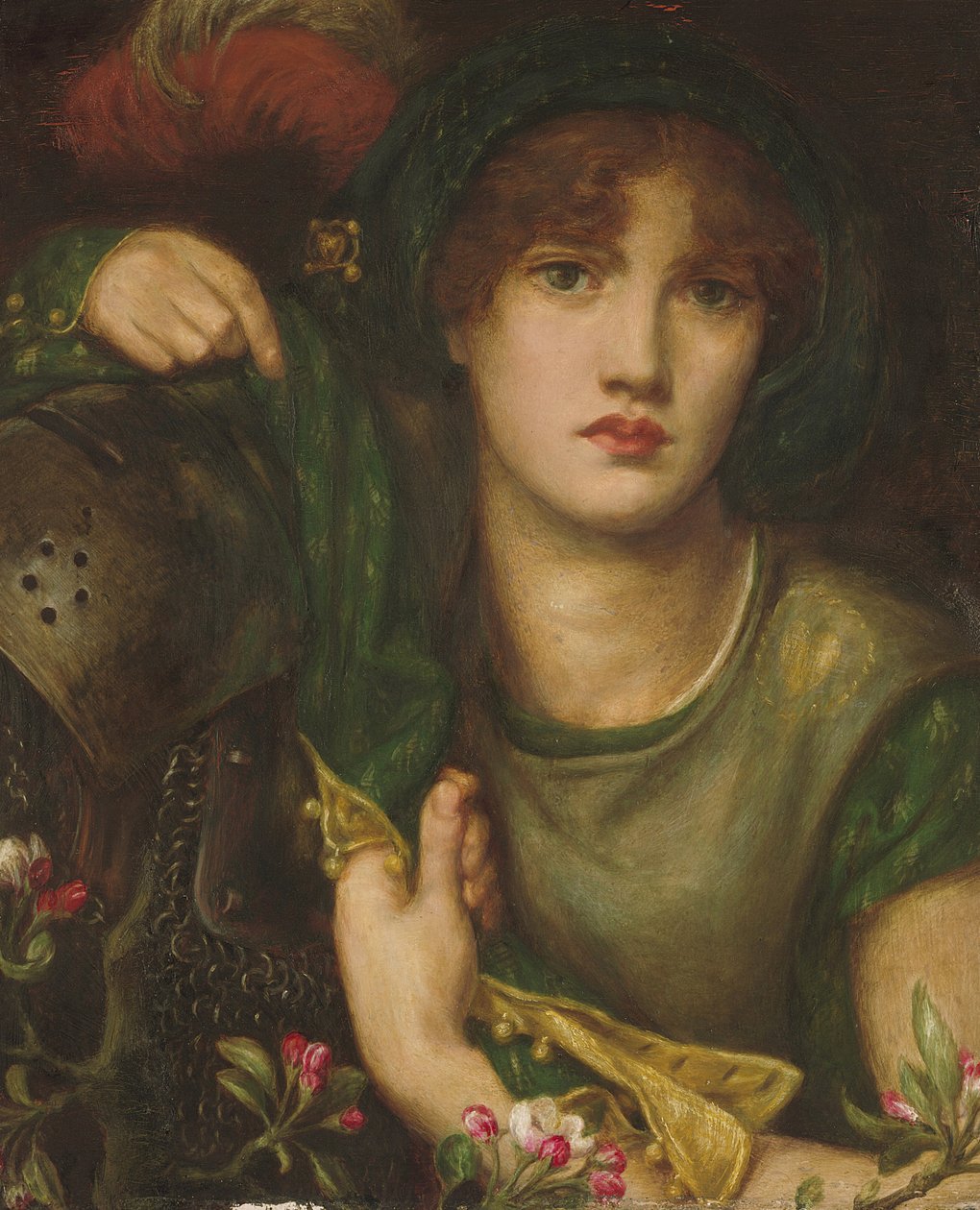 La mia signora Greensleeves da Dante Gabriel Charles Rossetti