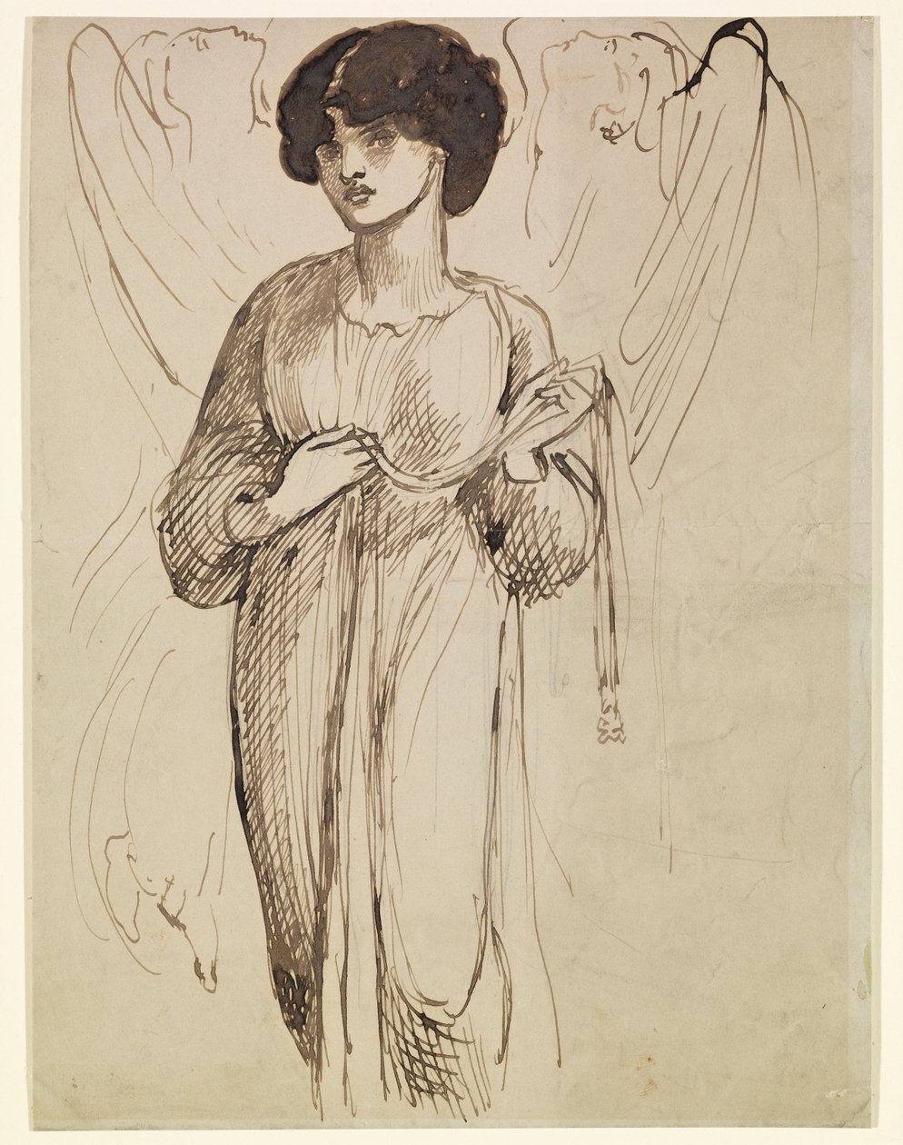 Astarte Syriaca - Studio della figura da Dante Gabriel Rossetti