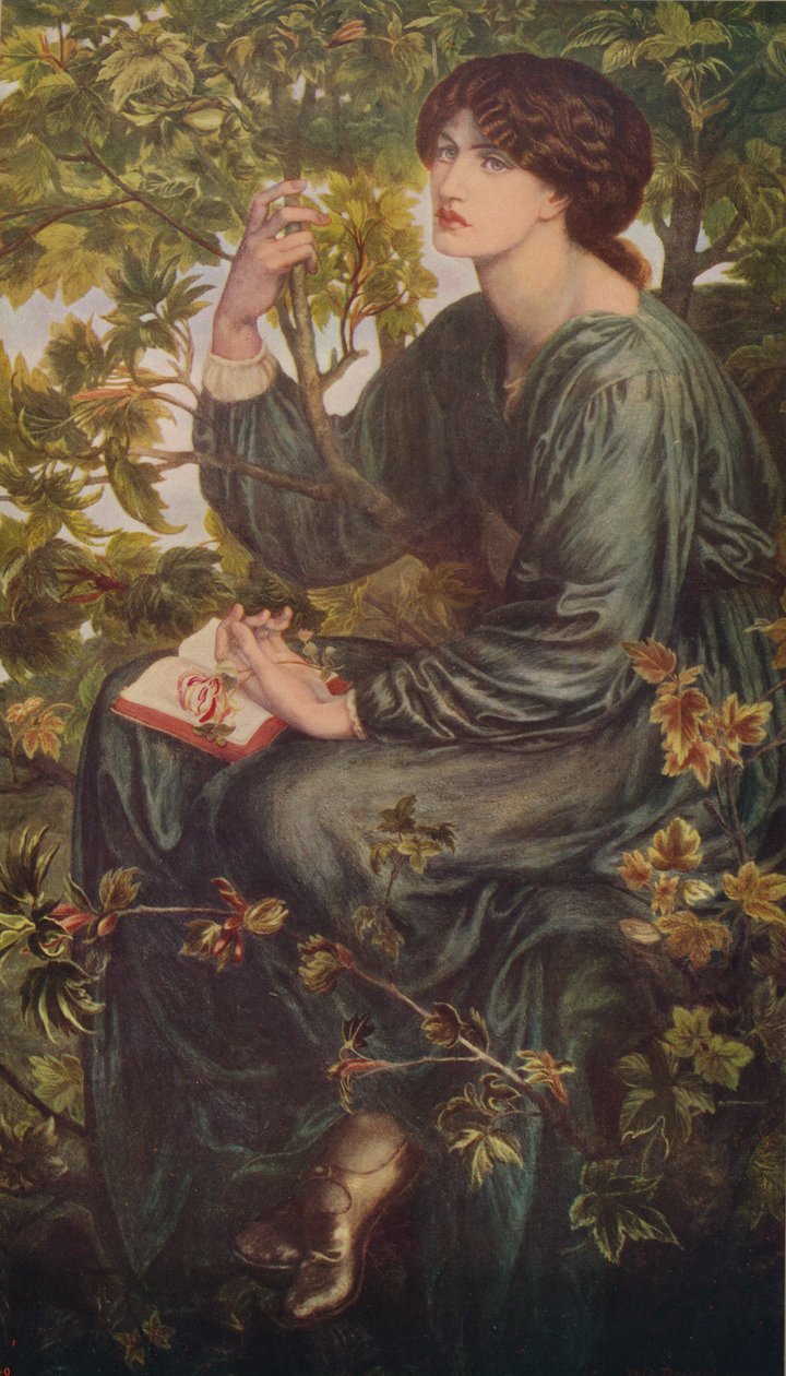 Sogni ad occhi aperti, 1880, c1915 da Dante Gabriel Charles Rossetti