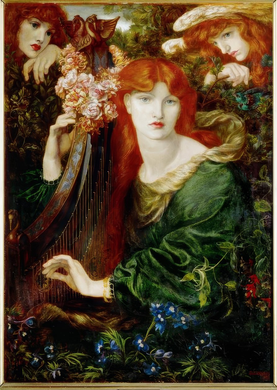 La Ghirlandata da Dante Gabriel Charles Rossetti