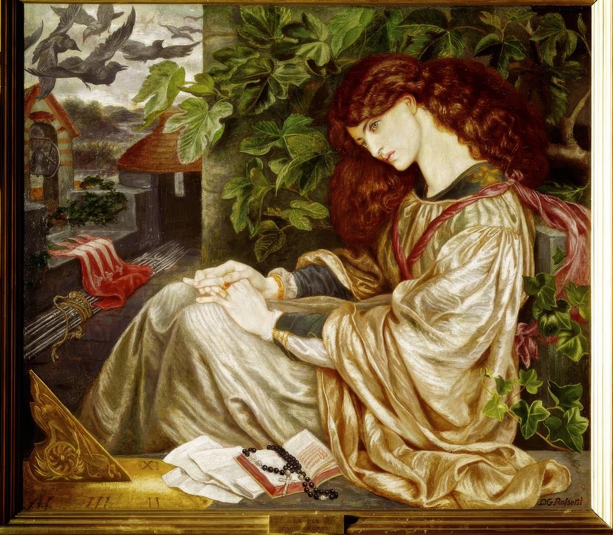 La Pia da Dante Gabriel Charles Rossetti