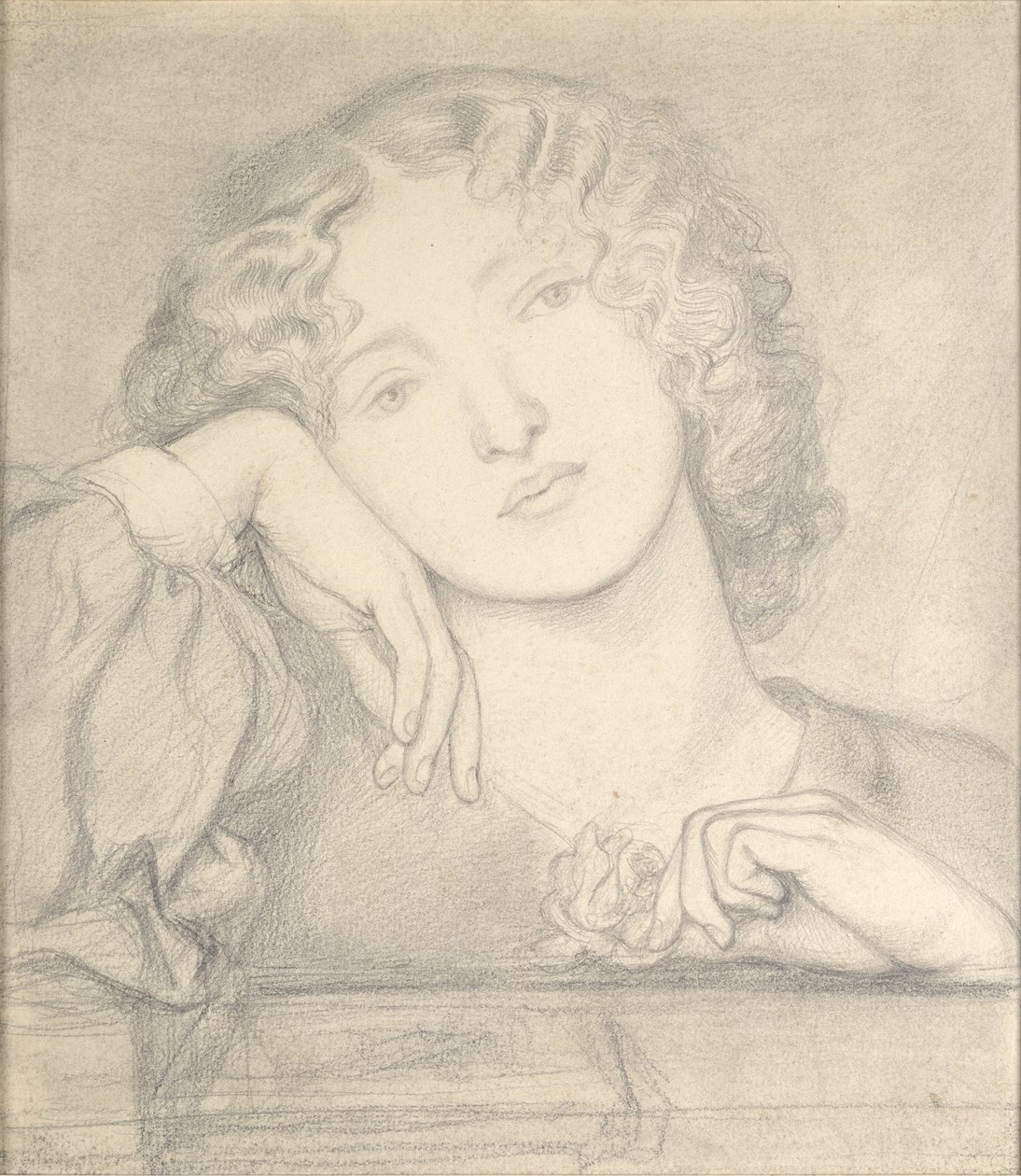 Monna Rosa, c1860s da Dante Gabriel Rossetti