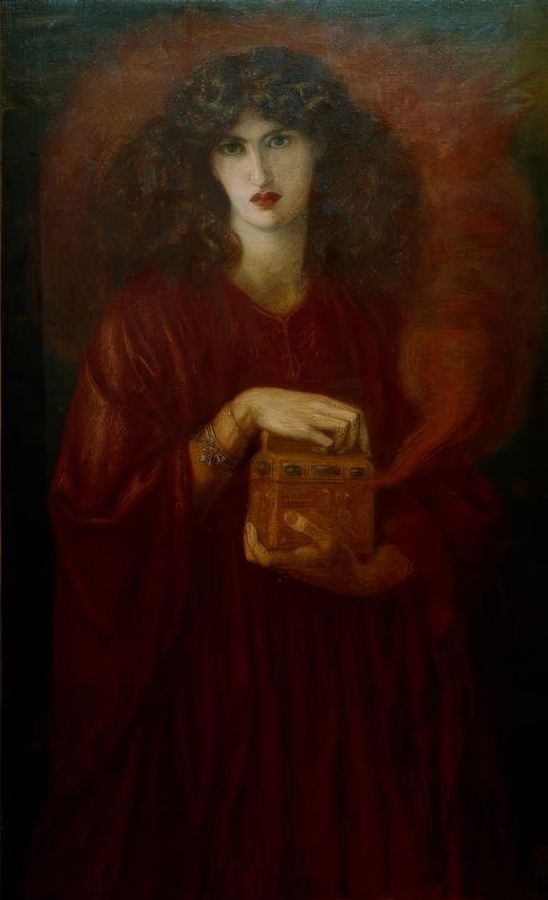 Pandora da Dante Gabriel Charles Rossetti