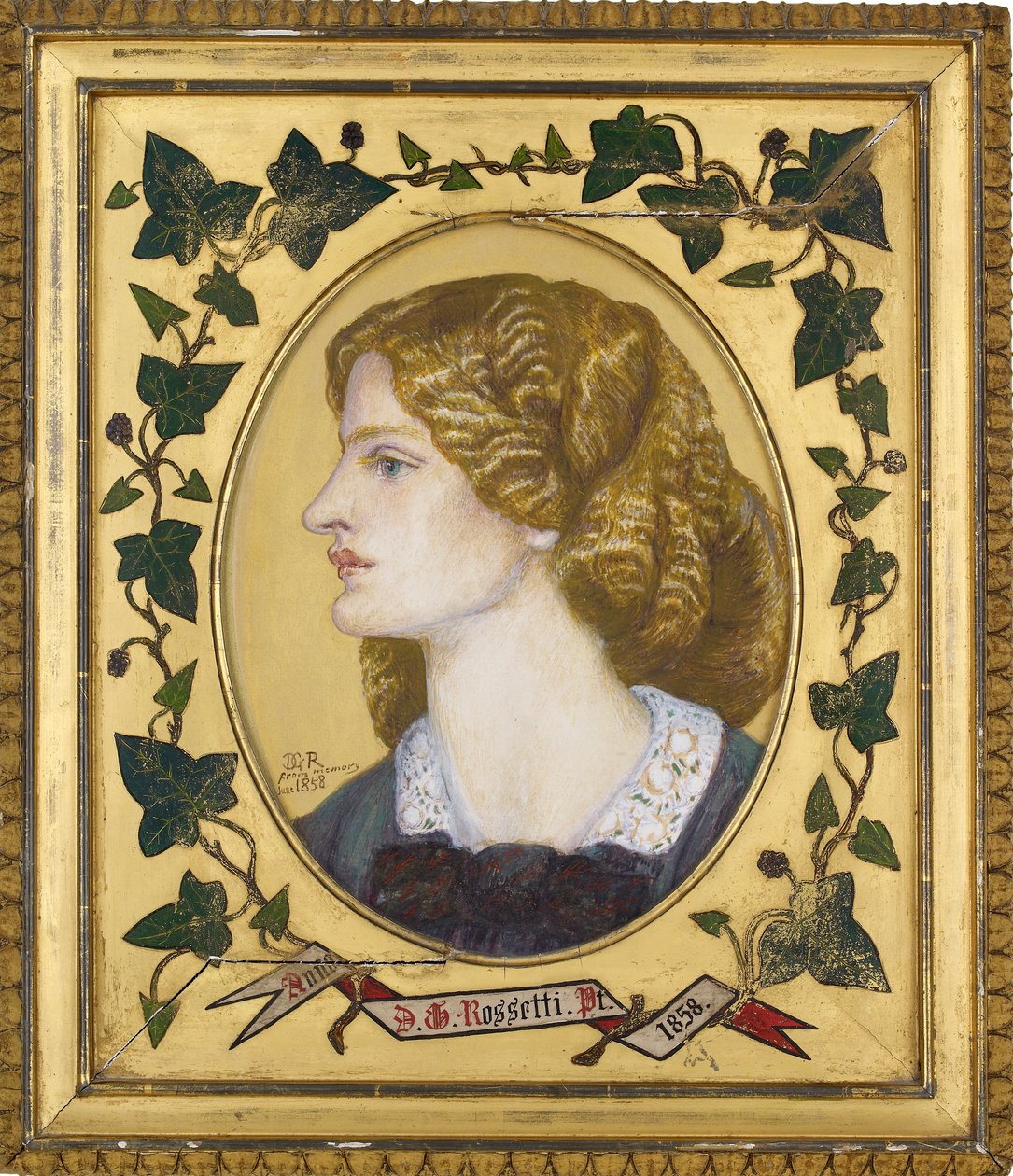 Ruth Herbert, 1858 da Dante Gabriel Rossetti