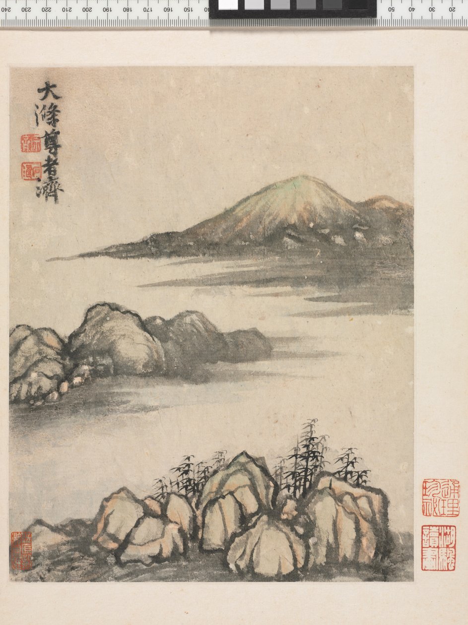 Ricordi del fiume Qinhuai, Dinastia Qing da Daoji Shitao