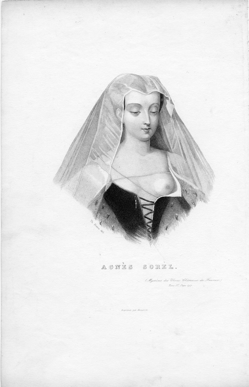 Ritratto inciso da D’après Théodore Frère