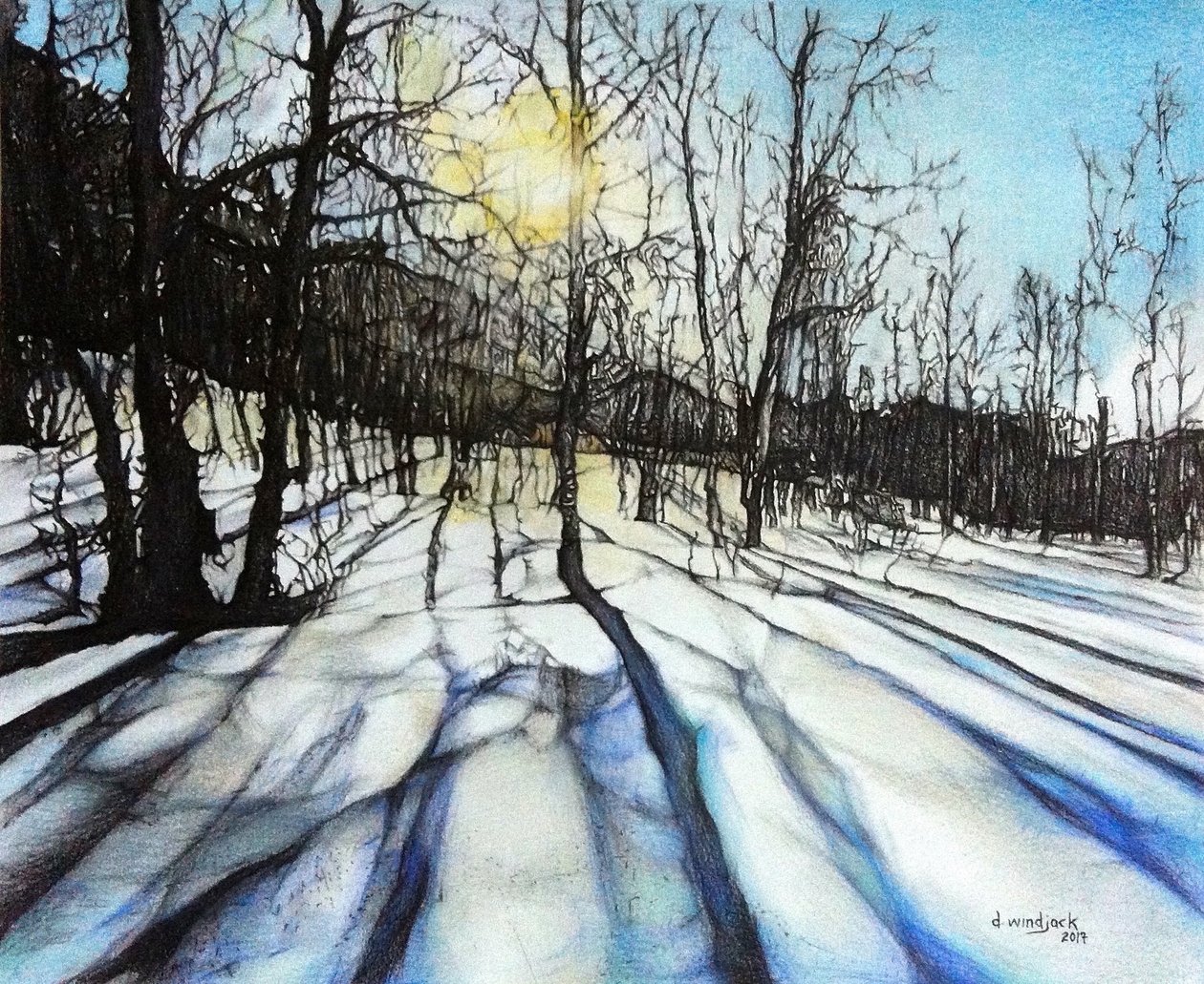 Ombre invernali, 2017 da Darrell Windjack